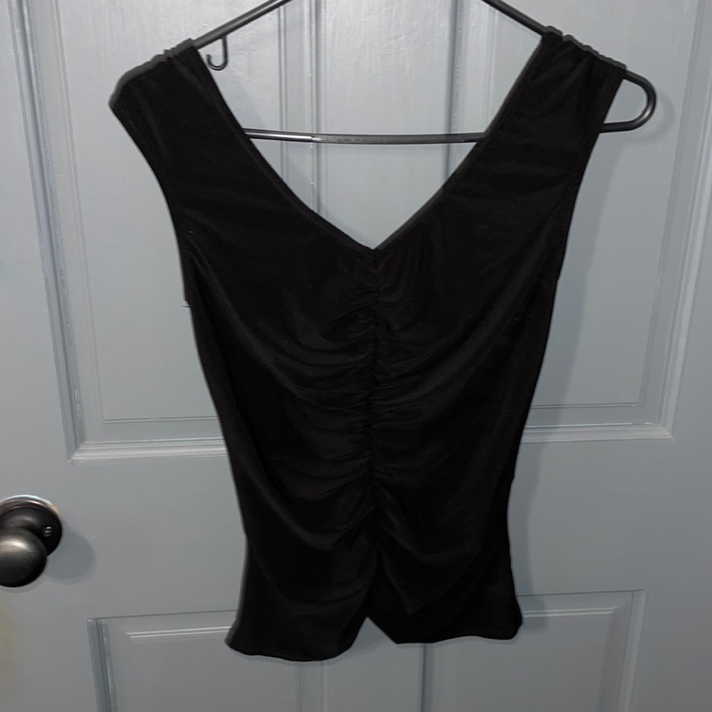 Ruched tank top